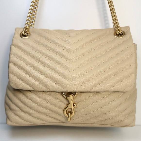 Rebecca Minkoff Handbags - Rebecca Minkoff Edie Quilted Leather Convertible Crossbody Bag EUC